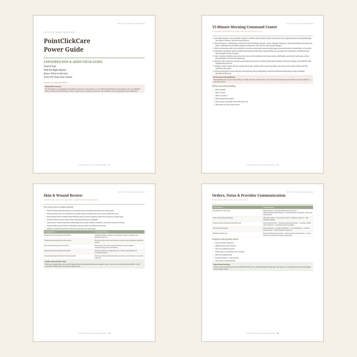 PointClickCare Power Guide Expanded Edition, included in the DON Starter Vault.
